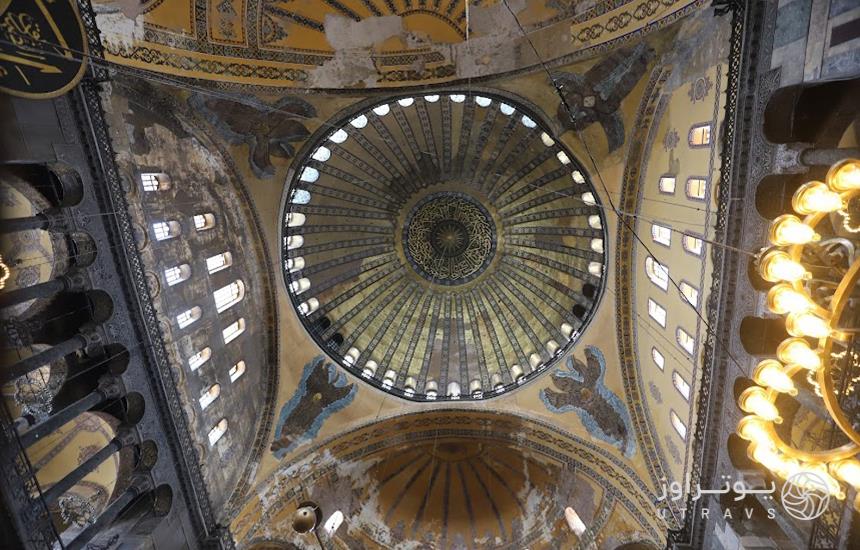 Dome of Hagia Sophia Istanbul